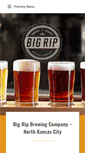 Mobile Screenshot of bigripbrewing.com